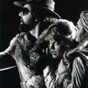 Das Rheingold by Wagner; JT as Wotan with Eva Johansson & Linda Finnie; Bayreuth Festival; July 1988; director: Harry Kupfer conductor: Daniel Barenboim; photo: Wilhelm Rauh