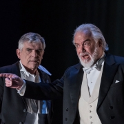 The Exterminating Angel by Thomas Adès; JT as Dr Carlos Condé with Sten Byriel; ROH; Apr 2017; photo: Clive Barda/ArenaPAL