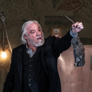 Lady Macbeth of Mtsensk by Shostakovitch; JT as Boris; ROH; Apr 2018; photo: Clive Barda/ArenaPAL